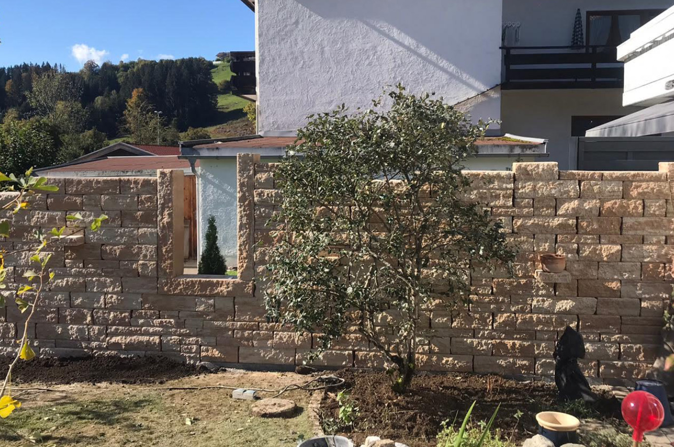 Steinmauer | Müller Gartenbau Landschaftsbau